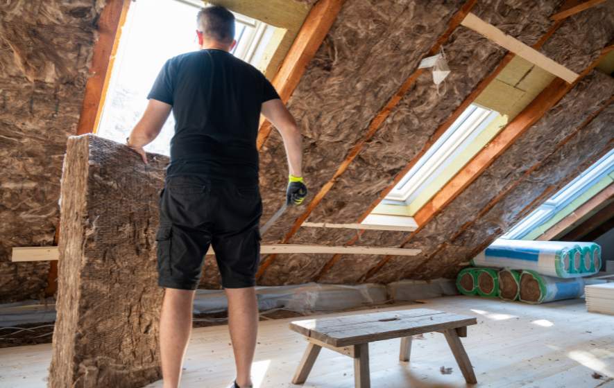 Attic Insulation Cork Fitting