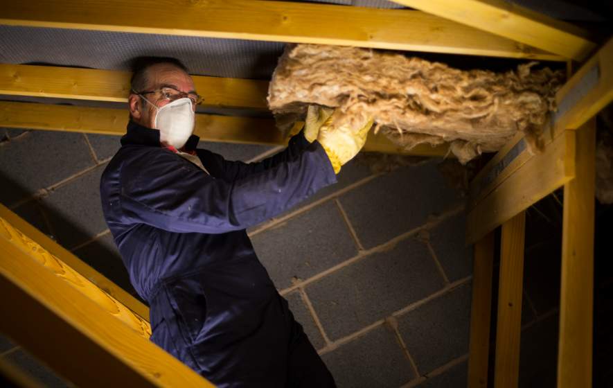 Attic Insulation Cork Man